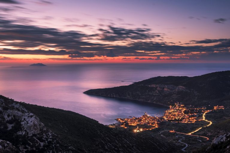 Komiža on the island of Vis, Croatia