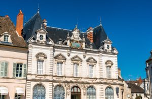 Historic architecture in Beaune, Burgundy
