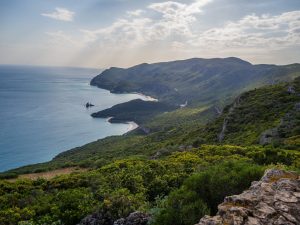 Arrábida natural park hills near Lisbon