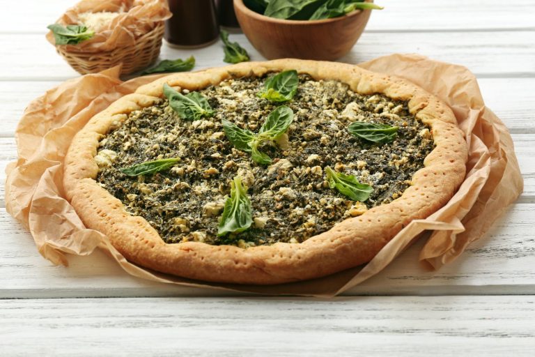 Thin Dalmatian chard pie, similar to soparnik