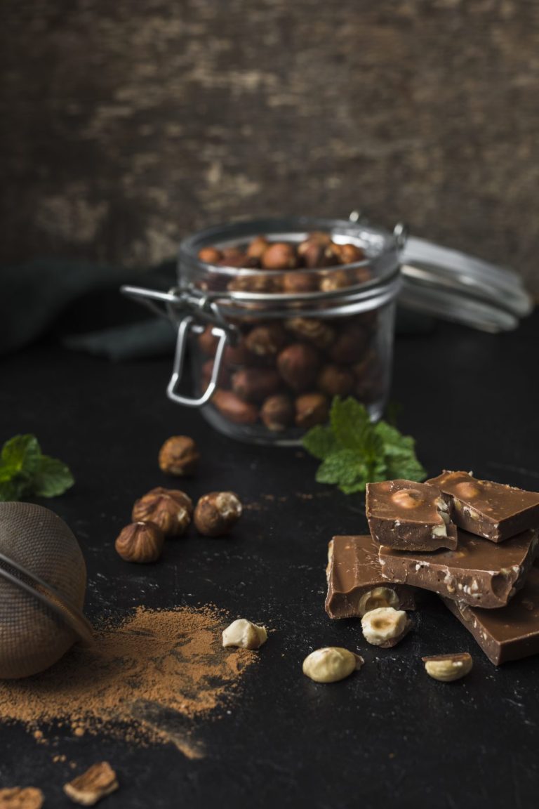 Hazelnut gianduiotto-style chocolate, Turin