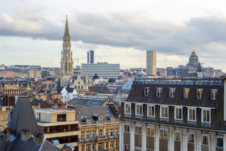 A view over Brussels