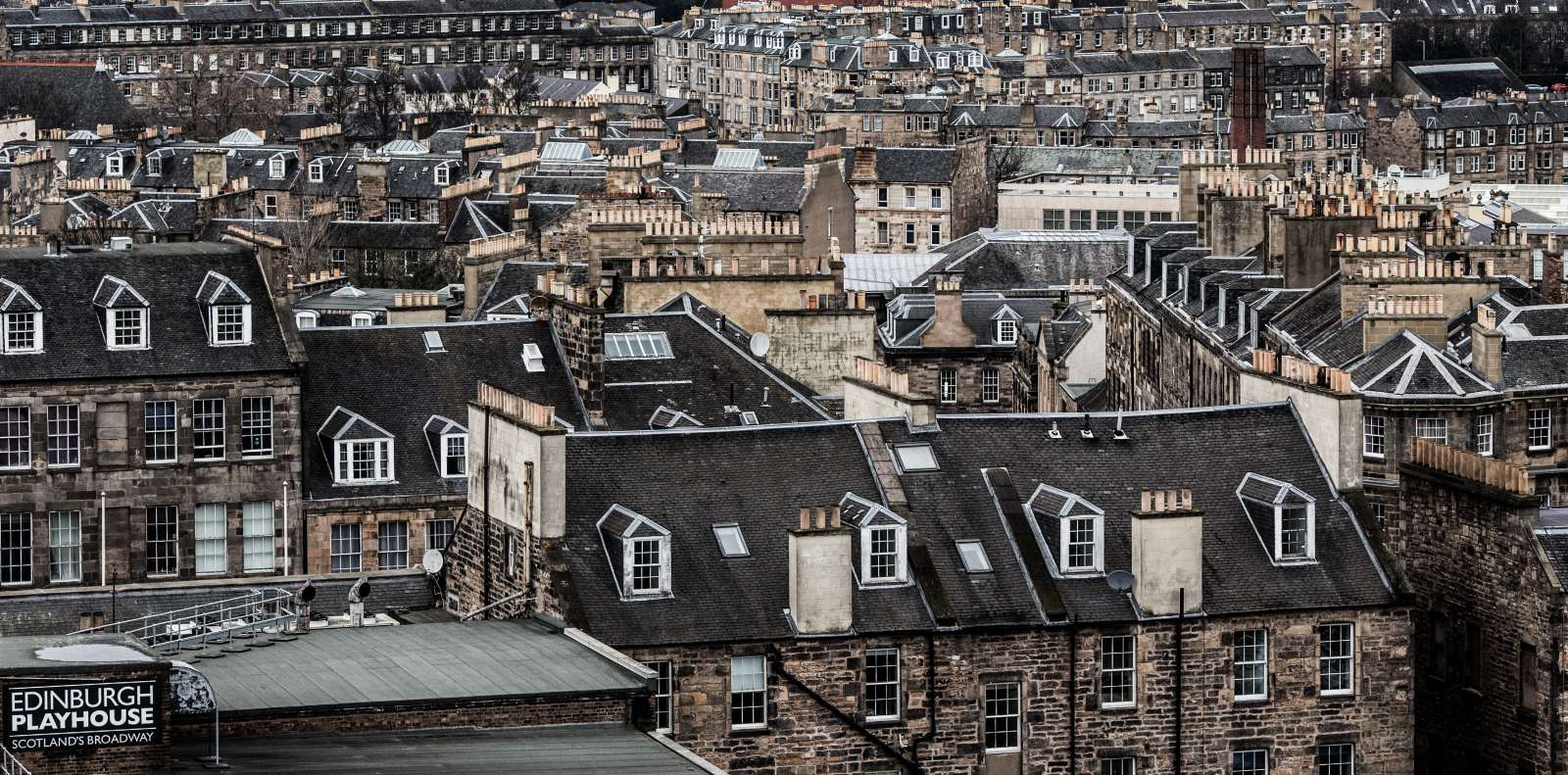 The Edinburgh skyline