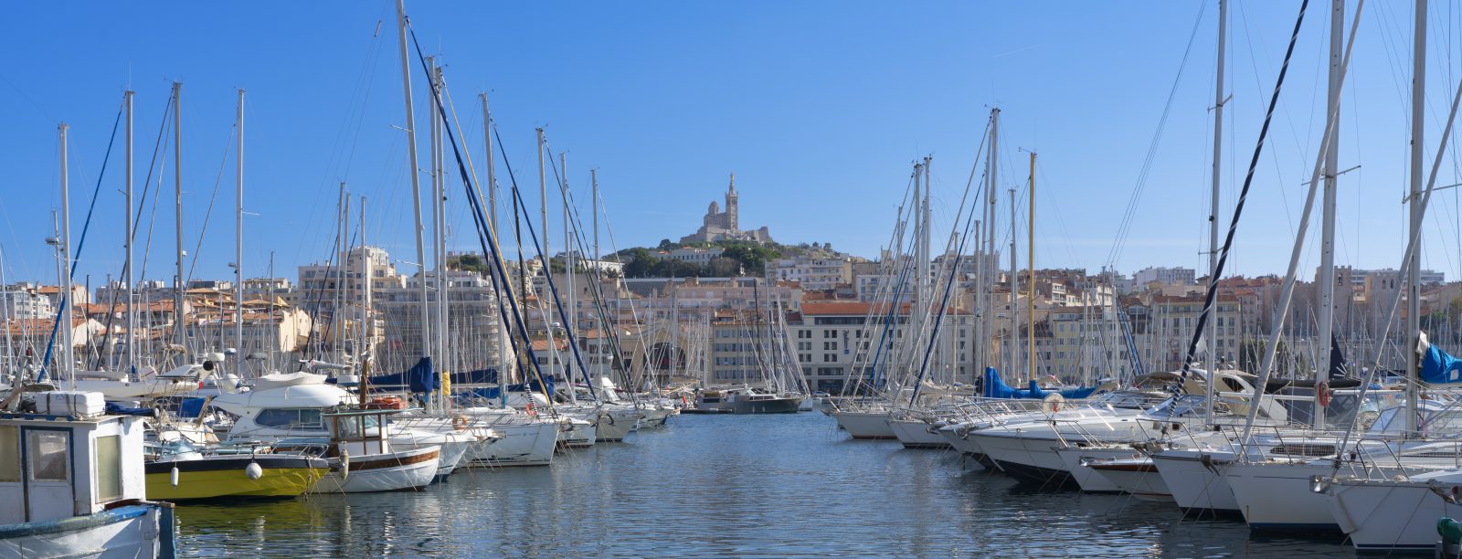 The Vieux-Port, the old harbour of Marseille