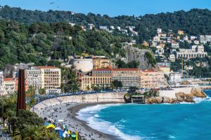 The seafront in Nice