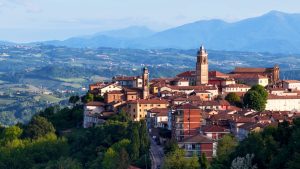 La Morra in the Piedmont wine country, an easy day trip from Turin